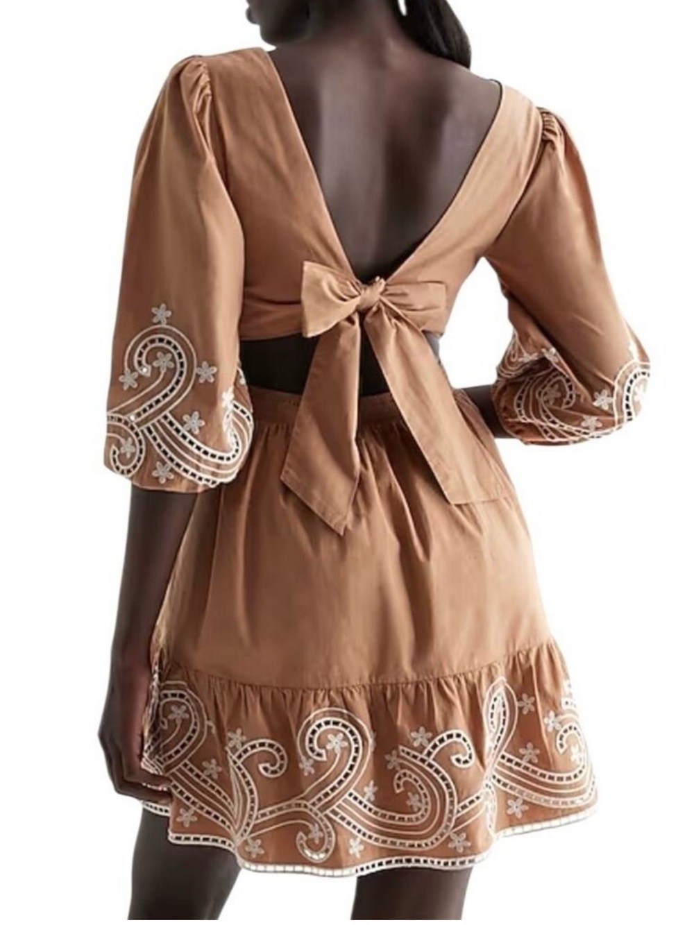 Express Embroidered Dress